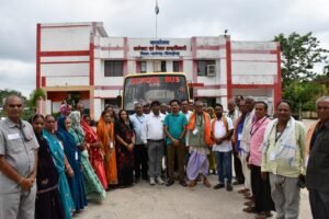 Sarangarh news:जिले के 30 यात्री अयोध्या में करेंगे प्रभु श्रीराम के दर्शन