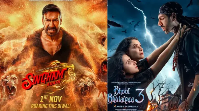 दिवाली पर बॉक्स ऑफिस पर भिड़ेंगी सिंघम अगेन और भूल भुलैया 3: अजय देवगन और कार्तिक आर्यन की फिल्मों की जबरदस्त प्री-बुकिंग