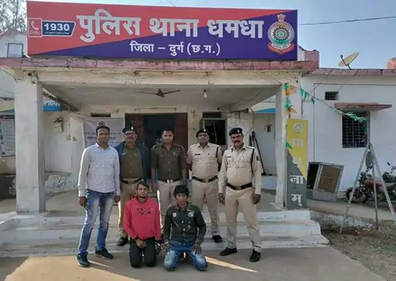 80 बोरे धान