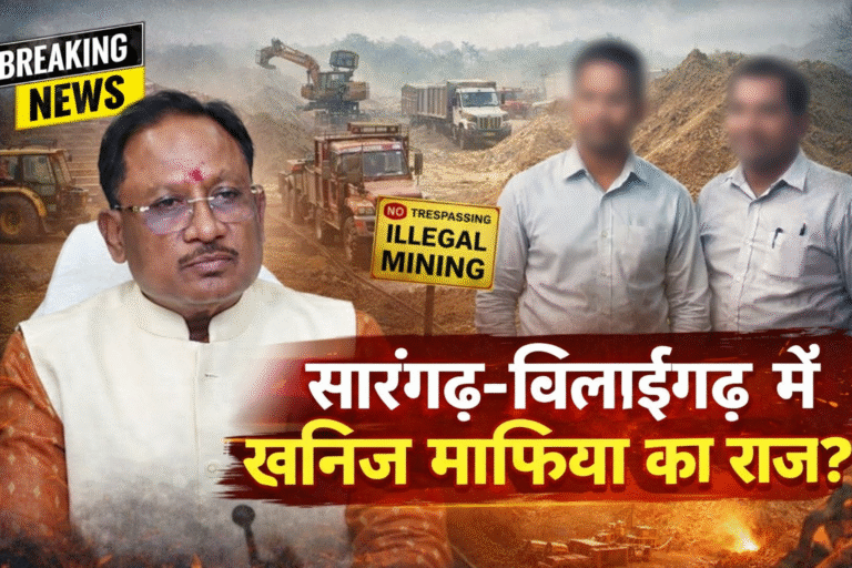 खनिज विभाग Sarangarh-Bilaigarh: मंशा कुछ और, अमल कुछ और—अफसर सीएम को ही गुमराह करने में जुटे?