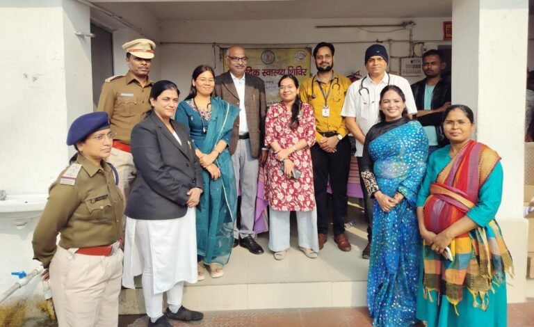 जिला जेल में 800 से अधिक निरुद्ध बंदियों का स्वास्थ्य परीक्षण, न्यायिक संवेदनशीलता का उदाहरण बना हेल्थ कैंप