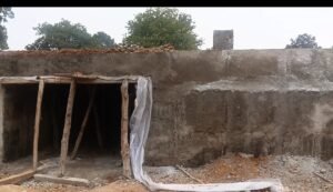 ग्राम पंचायत रटगा ,राजाडीह मेन रोड से बरझोरकी तालाब पहुंच मार्ग में पुलिया निर्माण आर सीसी स्लैब में सरपंच द्वारा मनमानी का आरोप 1 IMG 20260211 102145