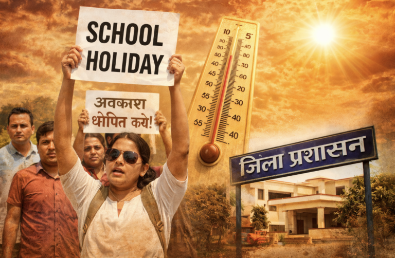 सारंगढ़ बिलाईगढ़ में बढ़ती गर्मी,स्कूल छुट्टी की मांग तेज ,जिला प्रशासन पर टिकी पालकों की निगाहें
